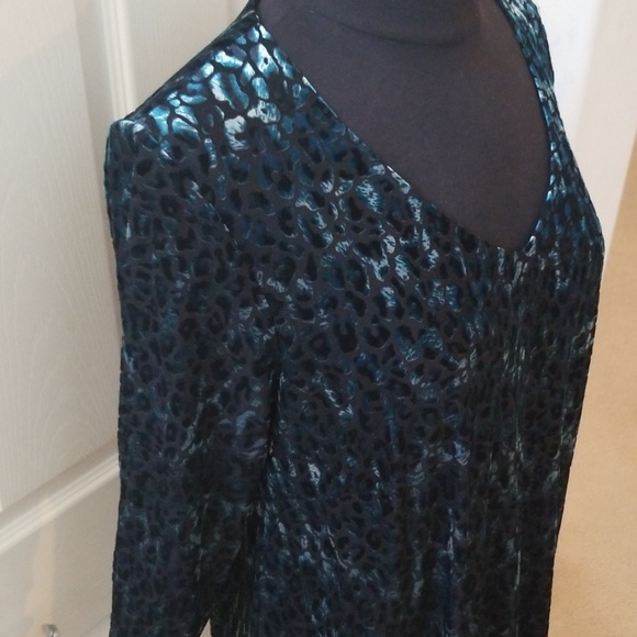 Karen Kane Burnout Sheath Dress NWT sz 0x - Picture 4 of 7